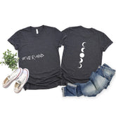 Never Mind Moon Phase Kpop Tattoo T-Shirt